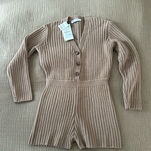 Zara knitted play suit